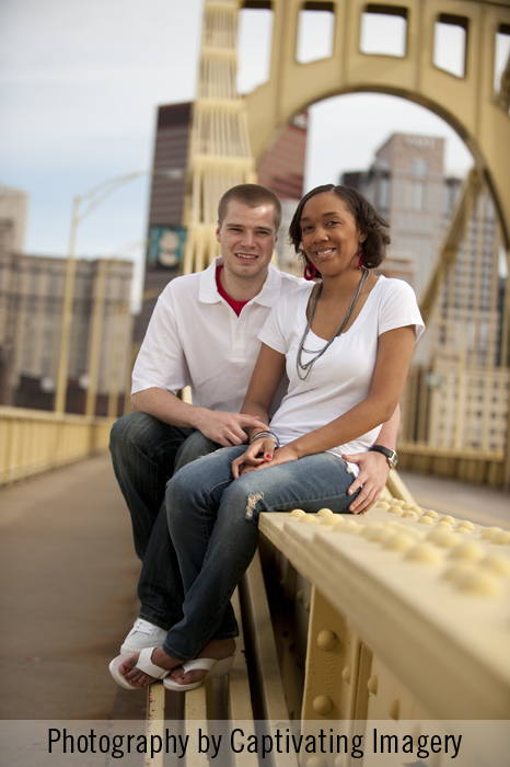 Engagement session in Pittsburgh