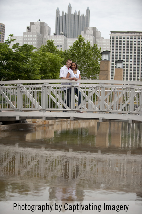 Pittsburgh engagement photographers on the North Shore