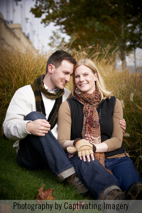 couple in front of PNC Park