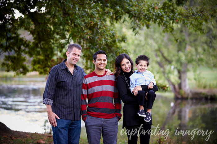 family portrait at North Park