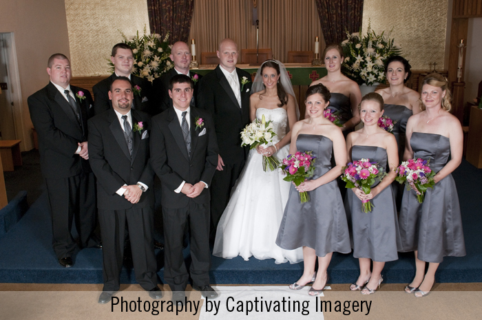 Pittsburgh wedding party photographers 