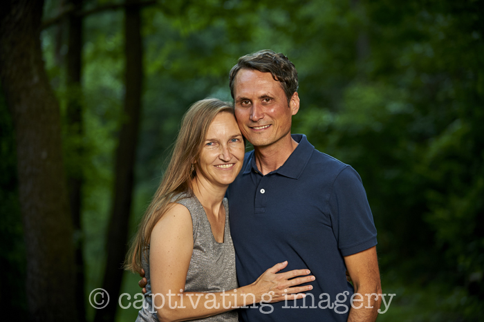 husband and wife portrait