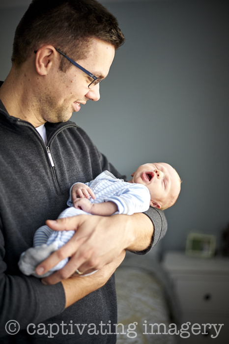 dad with baby