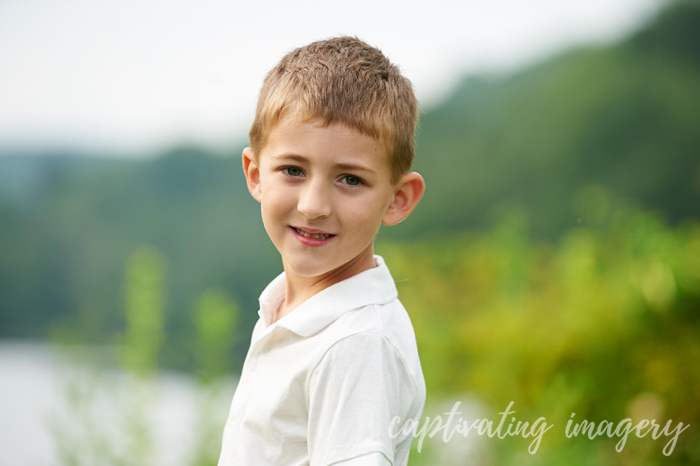 handsome close-up of this little boy