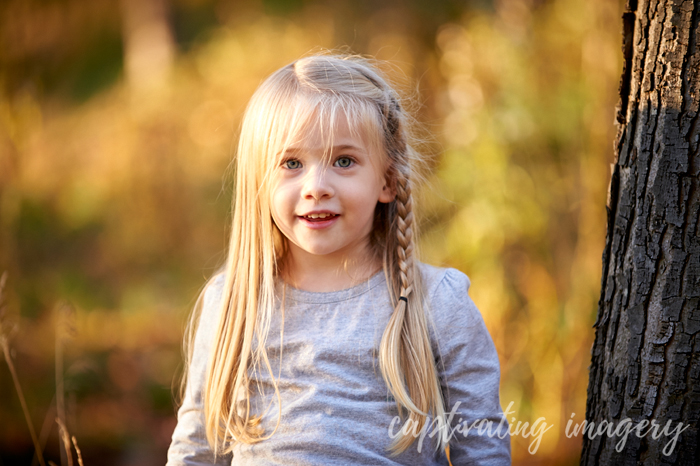 little girl close-up