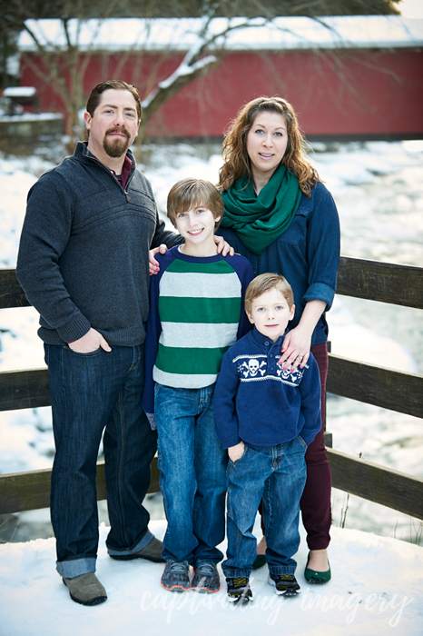 family portrait on the lookout