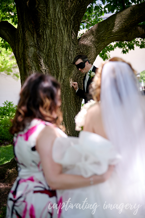 meeting for prayer before the ceremony