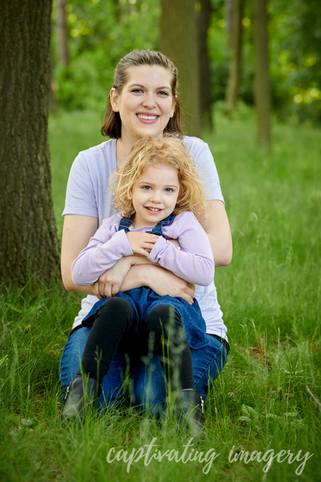 mommy and me portrait