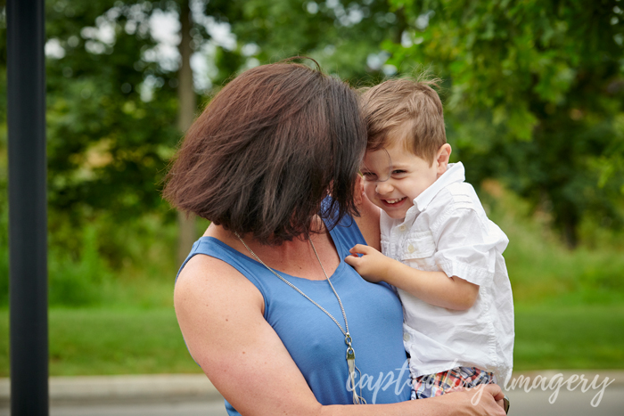 mother and son