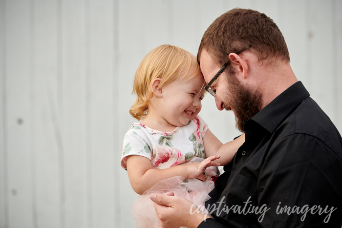 giggles with daddy