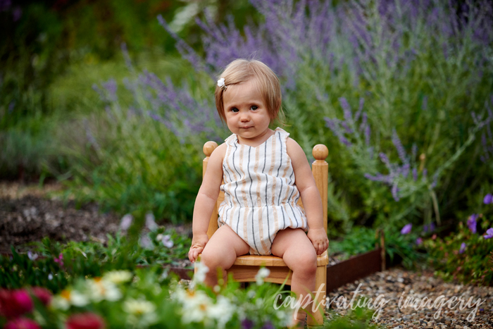 sweet girl in the garden