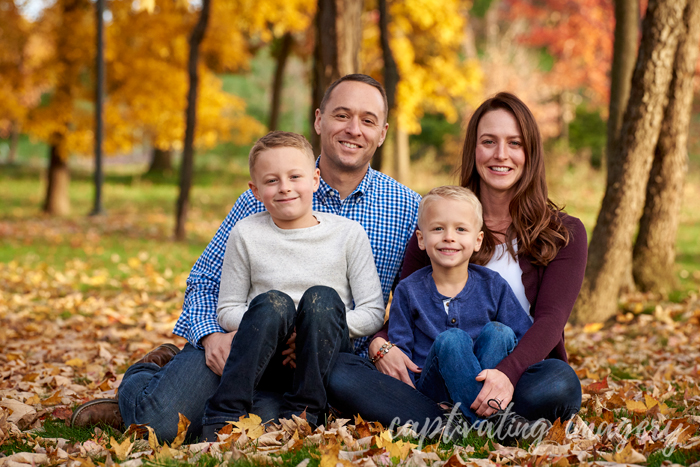 fall family portrait