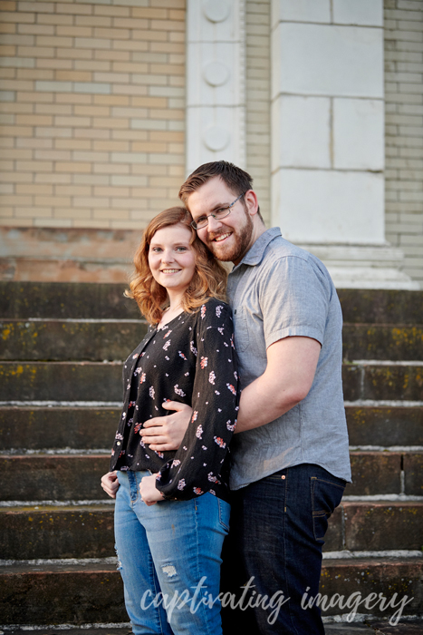 engagement at Riverview Park