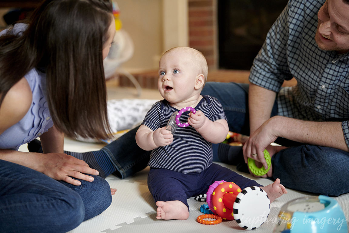 playing with Mom and Dad