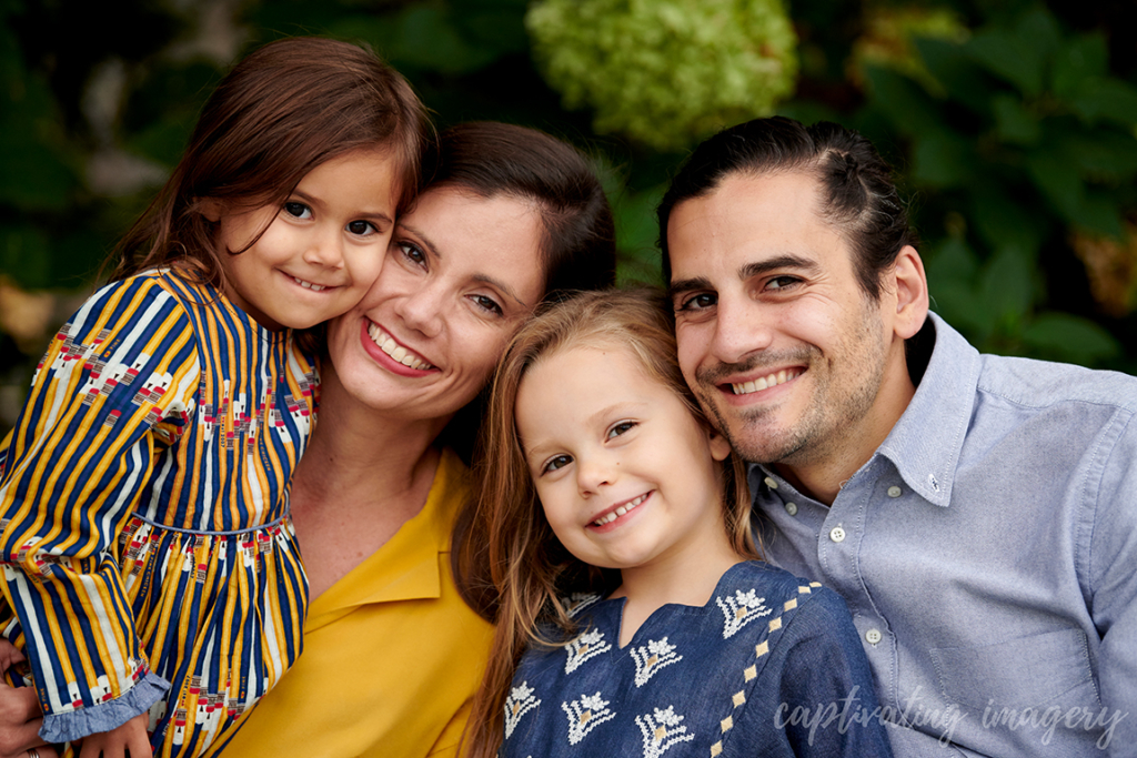 smiling family