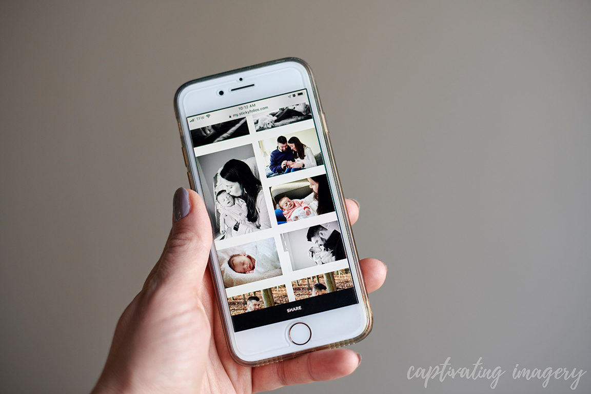 custom photo app on iphone