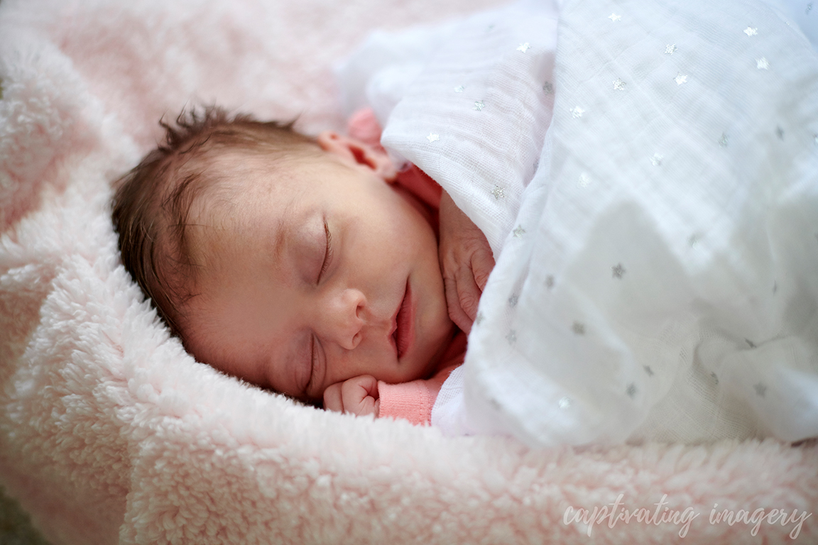 sleeping baby retouched