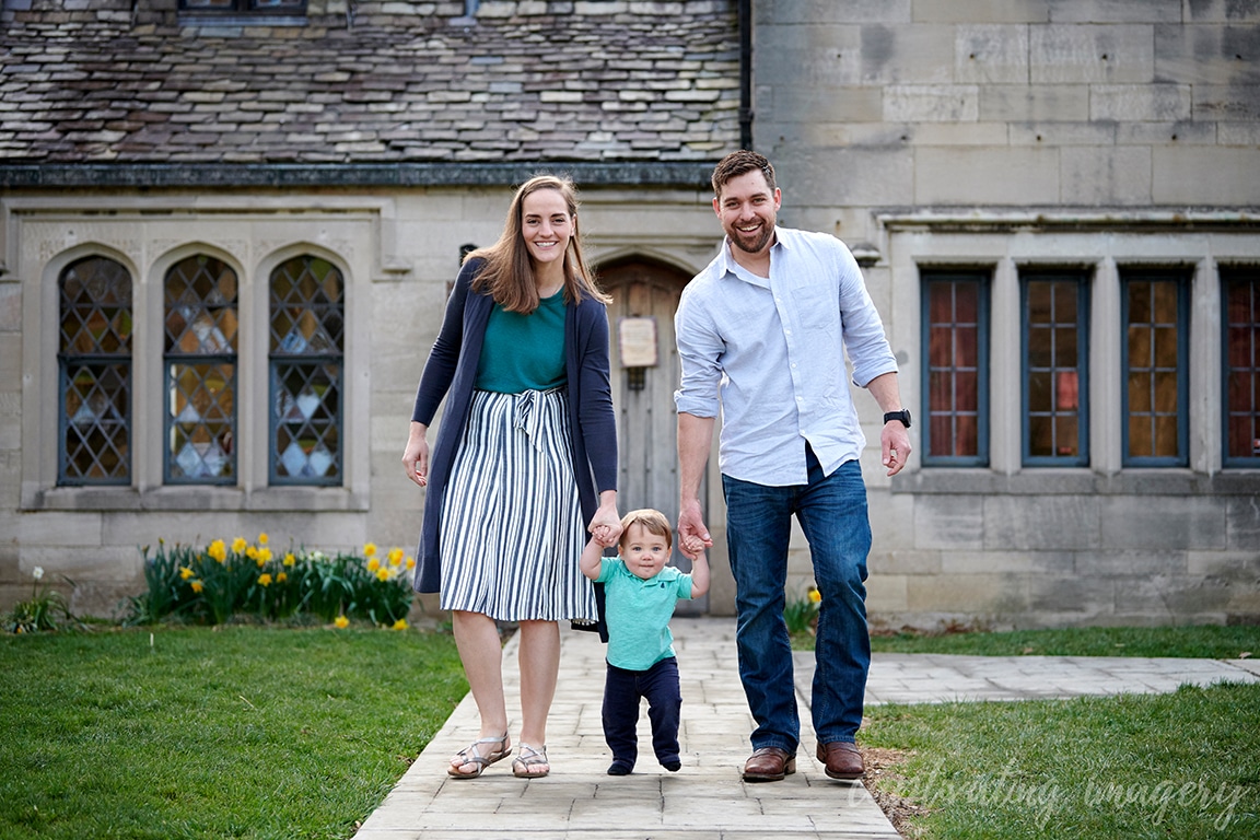 family at Hartwood Acres Mansion