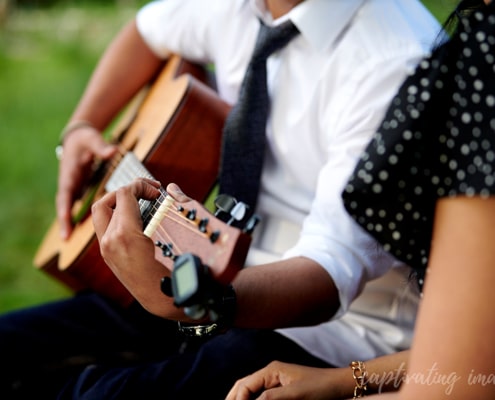 guitar close up