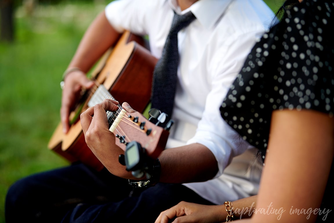 guitar close up