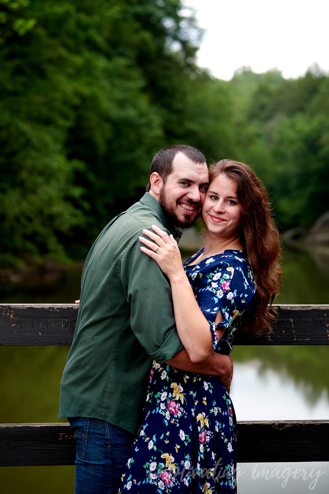 couple on bridge