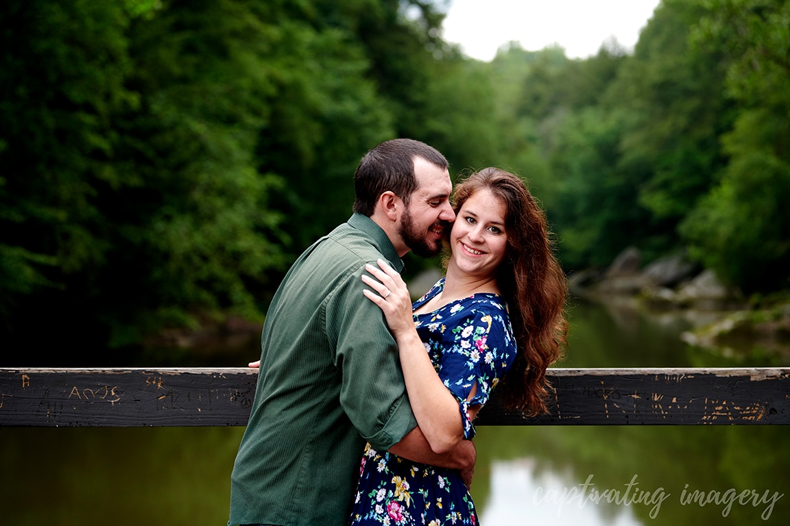 couple on bridge