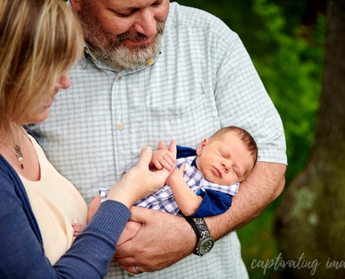 parents with baby