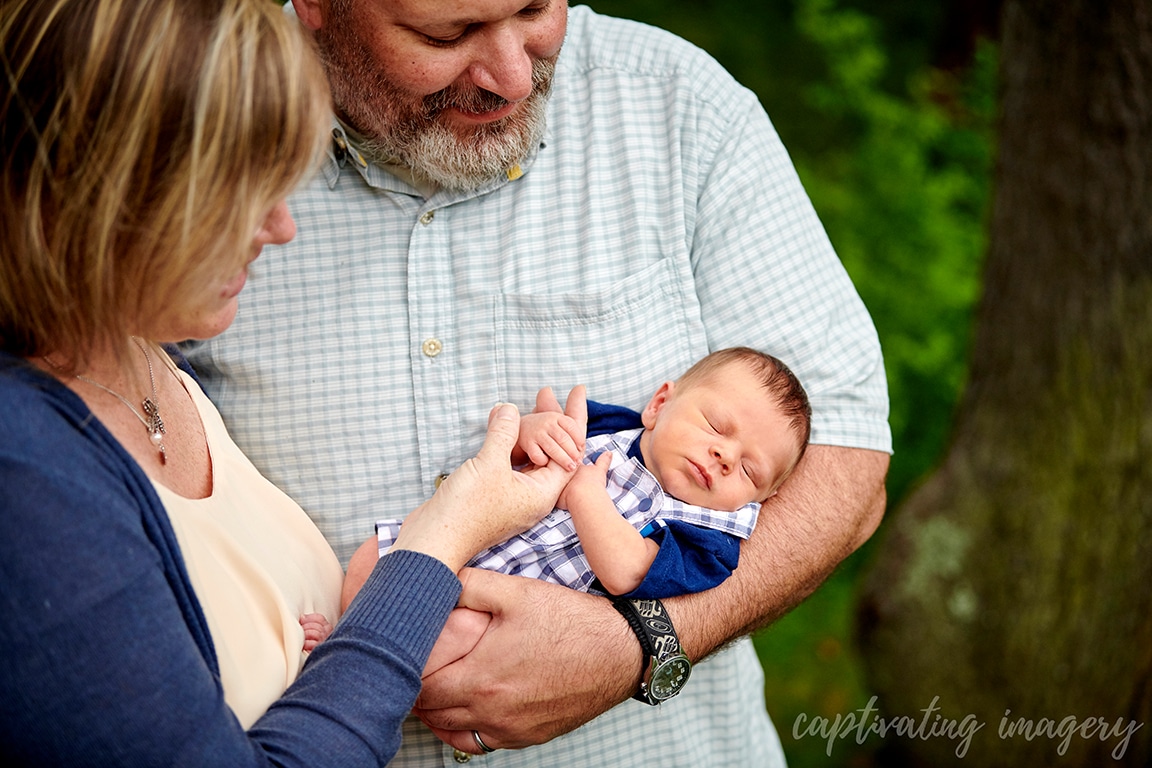 parents with baby