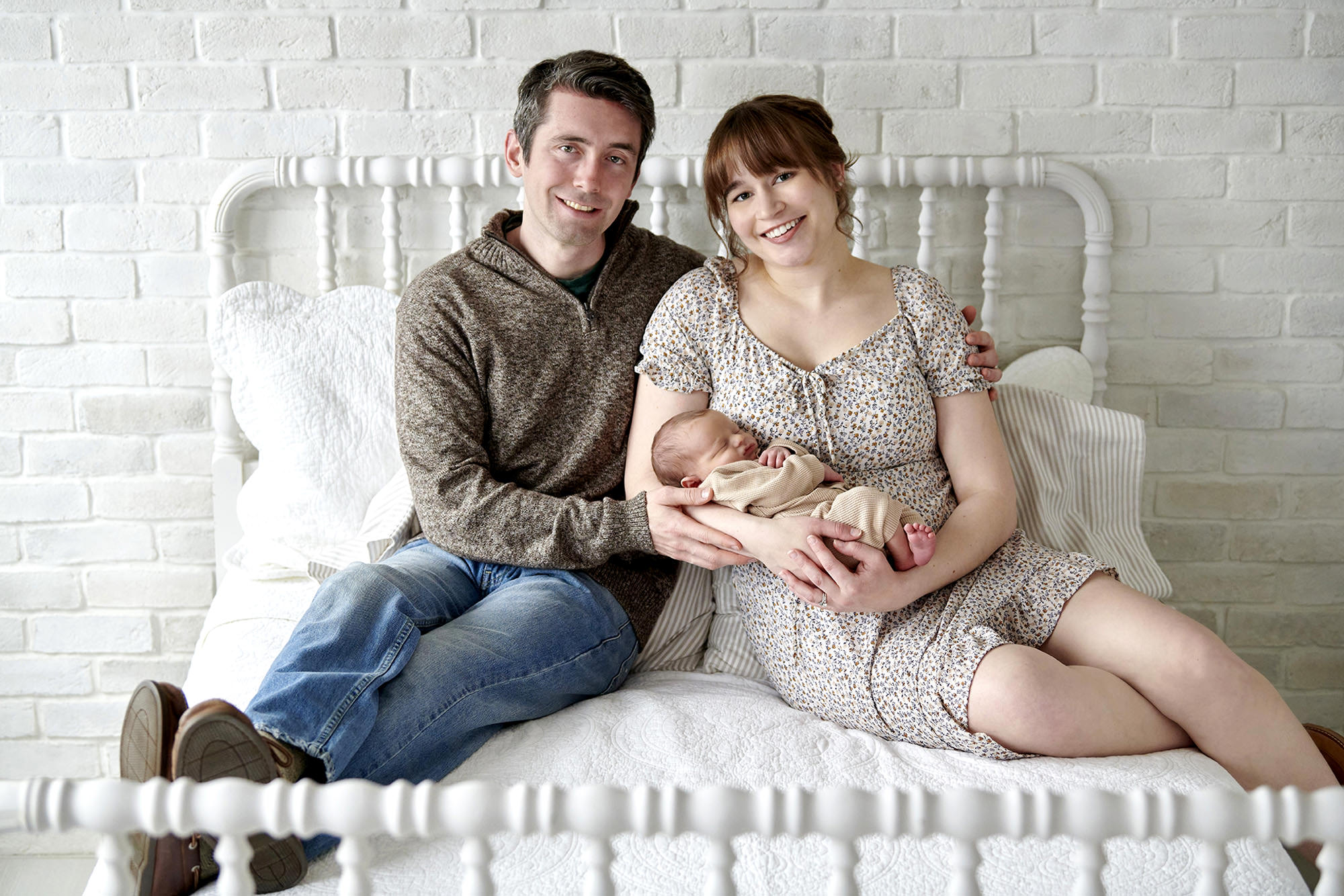 Family-newborn-session pittsburgh-newborn-photography-baby-in-basket